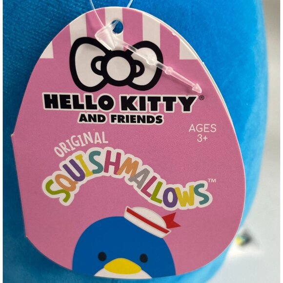 NWT Squishmallows Sanrio Tuxedo Sam 8.5" Inch Stuffed Stuffed Animal Toy Penguin - Picture 2 of 7